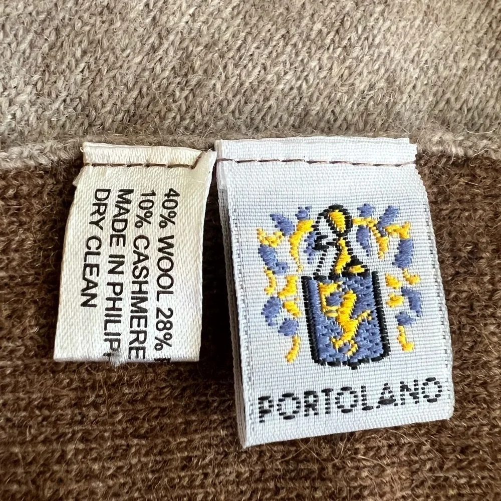 Portolano Brown Men's Scarf